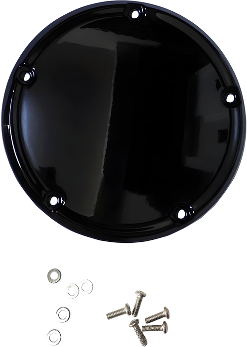 Harddrive Derby Cover - Gloss BLK M8 Softail Oe#25700971 — Harley-Davidson (2018-2025)