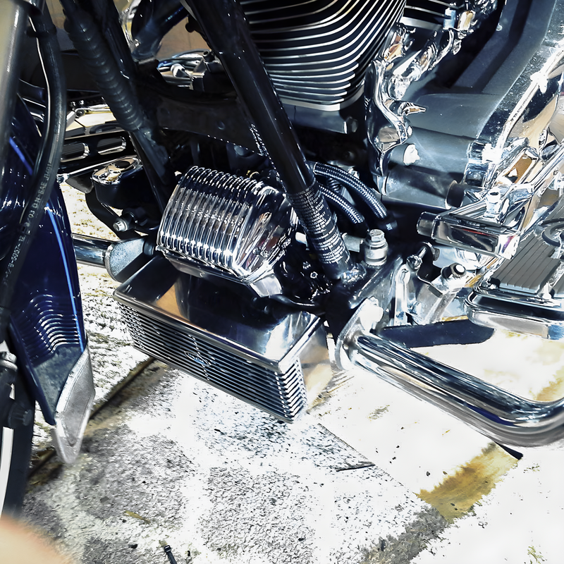 Ultracool TC Front Mount Oil Cooler - Touring `2009-2016 Chrome