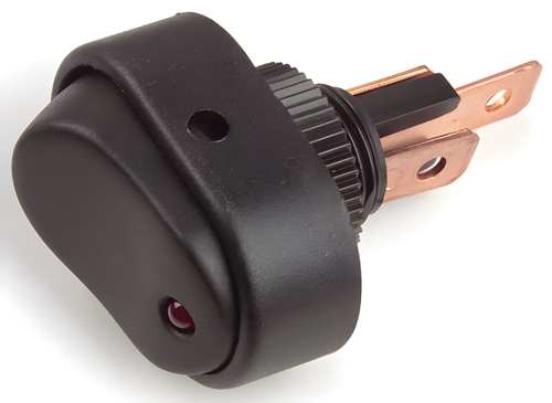 Grote Rocker Style Switch - W/LED 30 AMP
