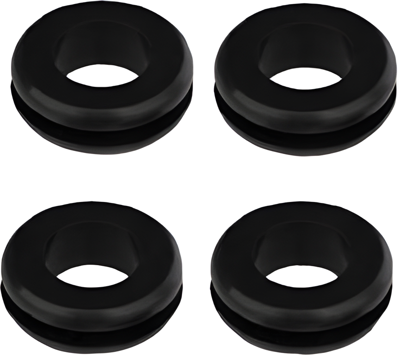 Harddrive Saddlebag Grommets - 4pk — Harley-Davidson Electra Glide Classic, Electra Glide Ultra Classic, Road King (1993-2013)