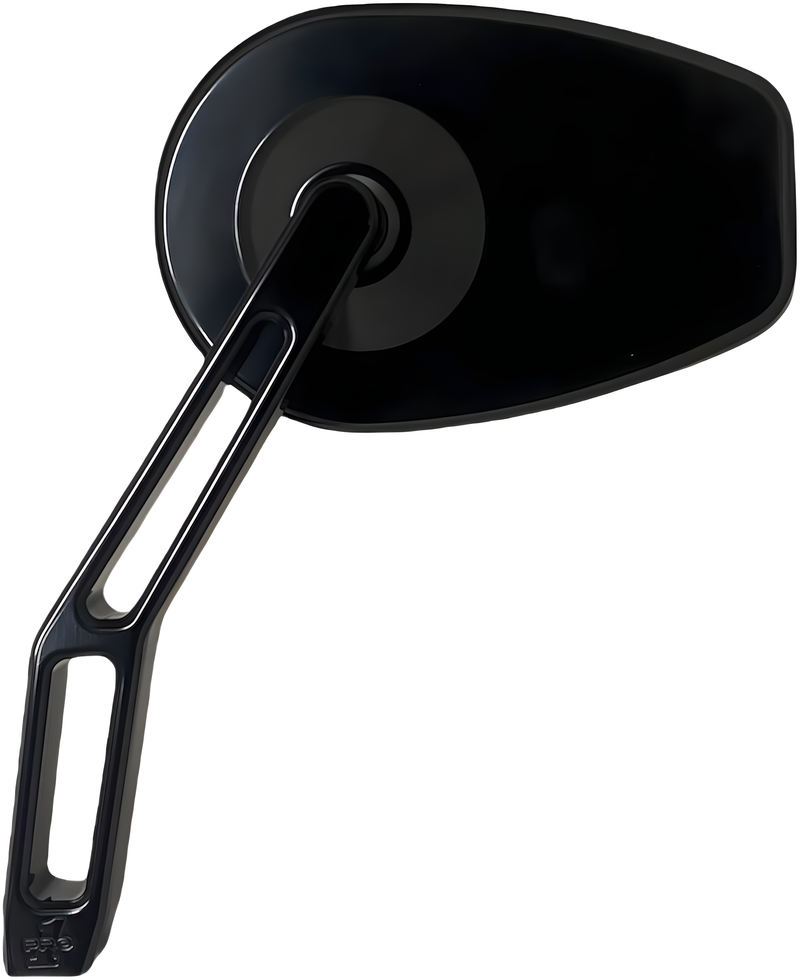 Pro One V2 Micro Mirror - CUT Stem Left Black