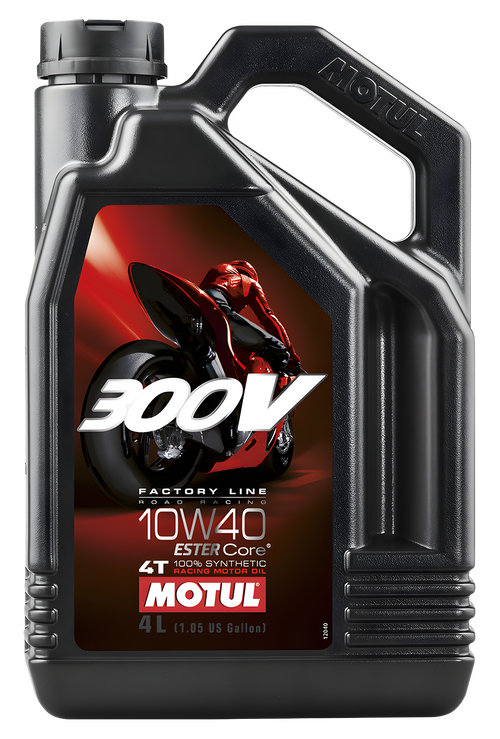 Motul 300V Road 4T Oil - Competition Synthetic OIL 4t 10w40 4-1l