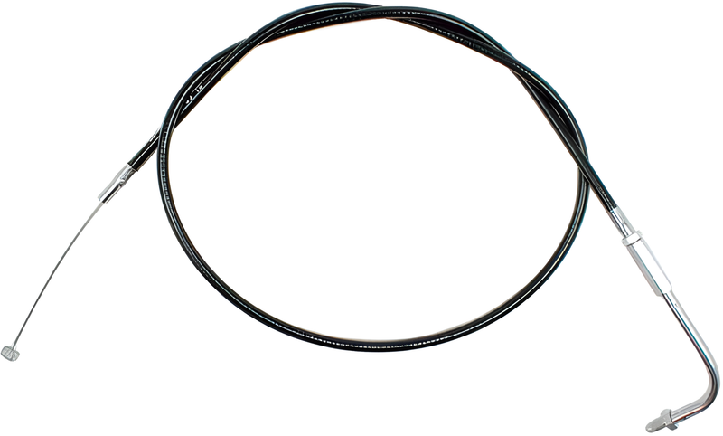 Motion Pro Black Vinyl Throttle Cable — Harley-Davidson Electra Glide, Sturgis, Super Glide (1980)
