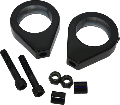 Harddrive Turn Signal Clamp - 39mm PR Black