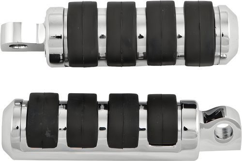 Harddrive Comfort-Ride Footpegs - Male Mount Chrome
