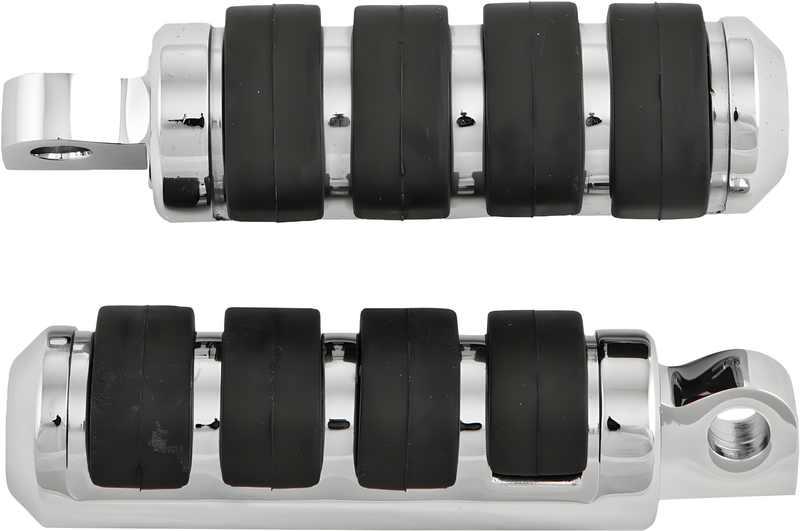 Harddrive Comfort-Ride Footpegs - Male Mount Chrome