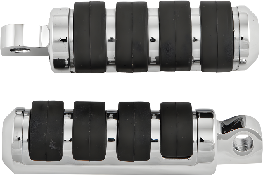 Harddrive Comfort-Ride Male Mount Footpegs - Chrome Harley & Indian V-Twin