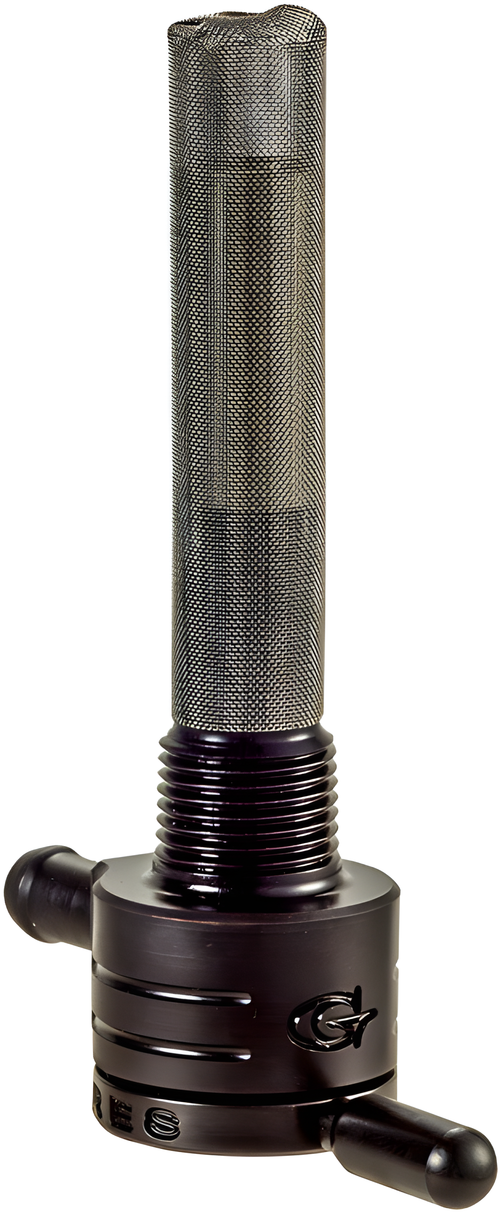 Golan Petcock - Straight Black 5/16 Hose