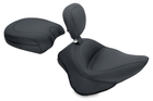 Mustang Motorcycle Solo with Driver Backrest Original — 2011-2013 Harley-Davidson Touring