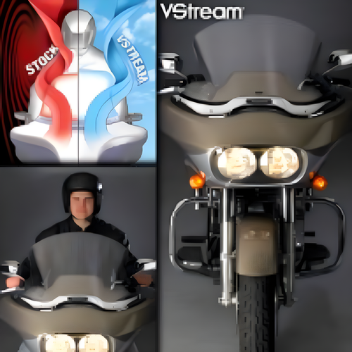 National Cycle V Stream — 1998-2013 Harley-Davidson