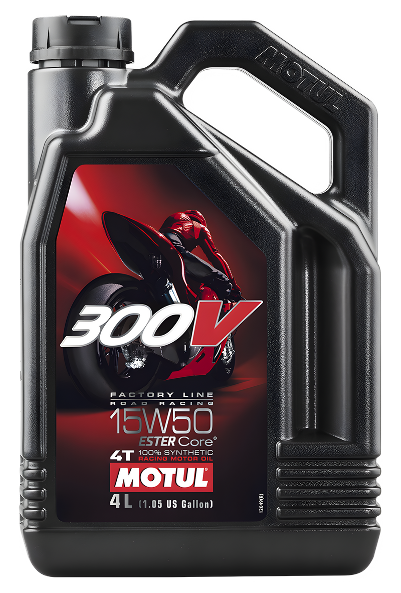 Motul 300V Road 4T Oil - Competition Synthetic OIL 4t 15w50 4-1l