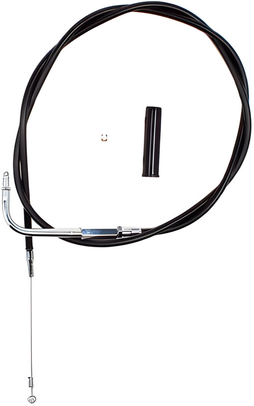 Motion Pro Black Vinyl Idle Cable — Harley-Davidson Softail Heritage Classic, Softail Fat Boy, Softail Deluxe (1996-2016)