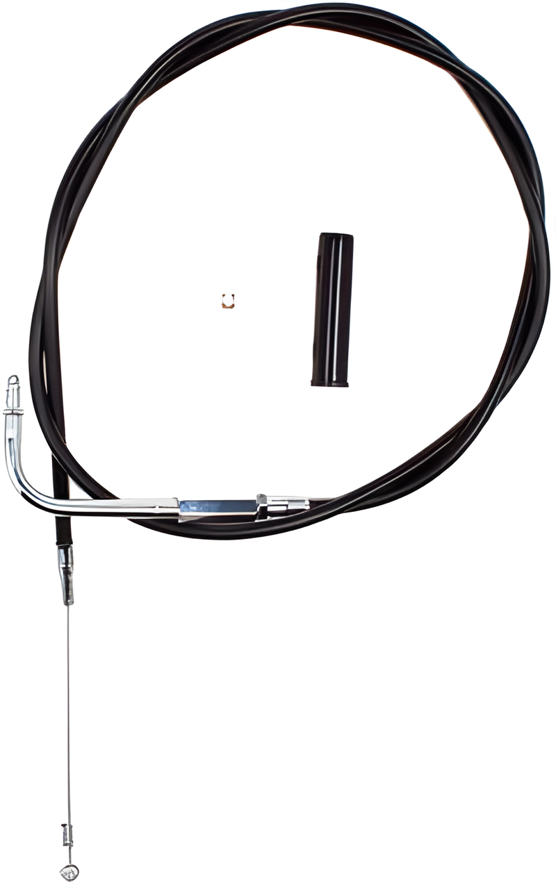 Motion Pro Black Vinyl Idle Cable — Harley-Davidson Softail Heritage Classic, Softail Fat Boy, Softail Deluxe (1996-2016)