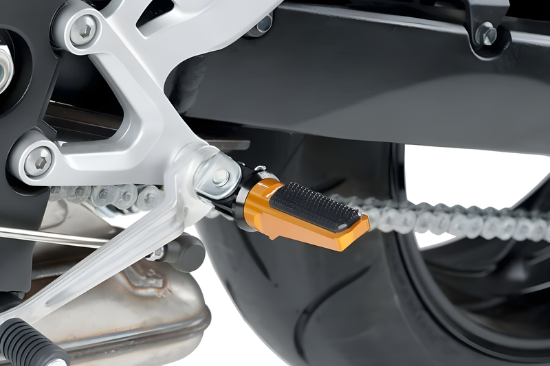 PUIG Hi-Tech Footpegs - Sport Gold