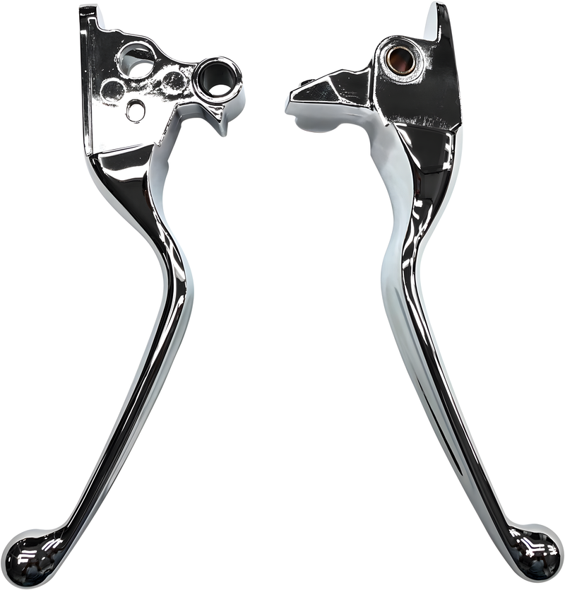 Harddrive Custom Levers - 2008-2013 W/Cable Clutch — Harley-Davidson Road King, Road King Classic, Electra Glide Classic (2008-2013)