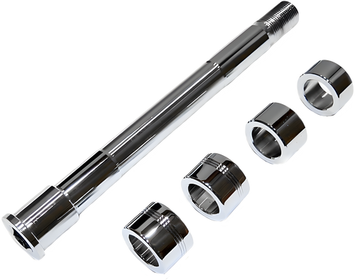 Harddrive Front Axle - KIT `18-UP Flsb Fxbr/S Fxfb/S — Harley-Davidson Softail Fat Bob 114, Softail Breakout, Softail Sport Glide (2018-2025)