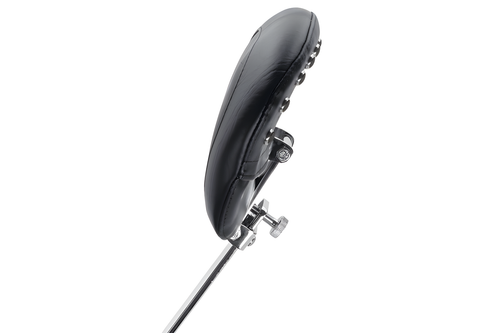 Mustang Motorcycle Backrest Black Pearls — 2008-2021 Harley-Davidson