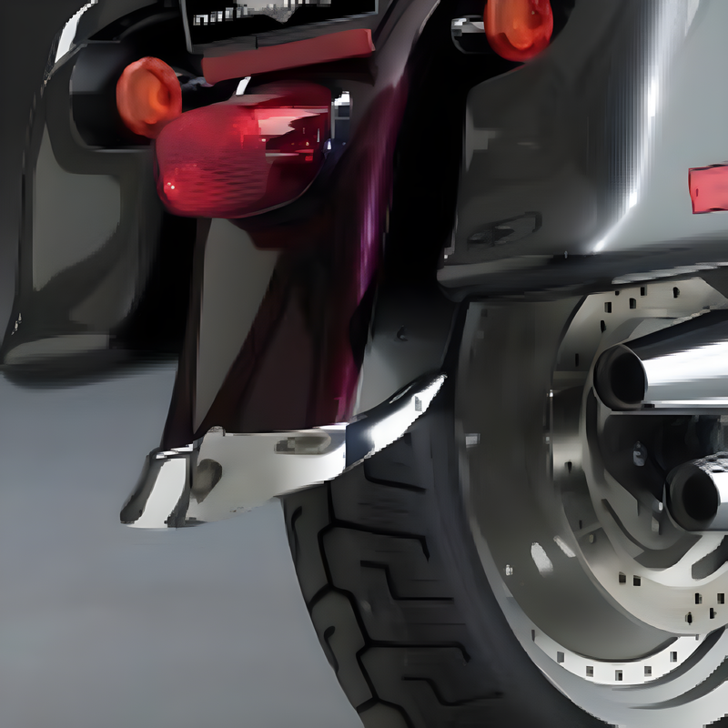 National Cycle Fender Tips — 2006-2012 Harley-Davidson Softail