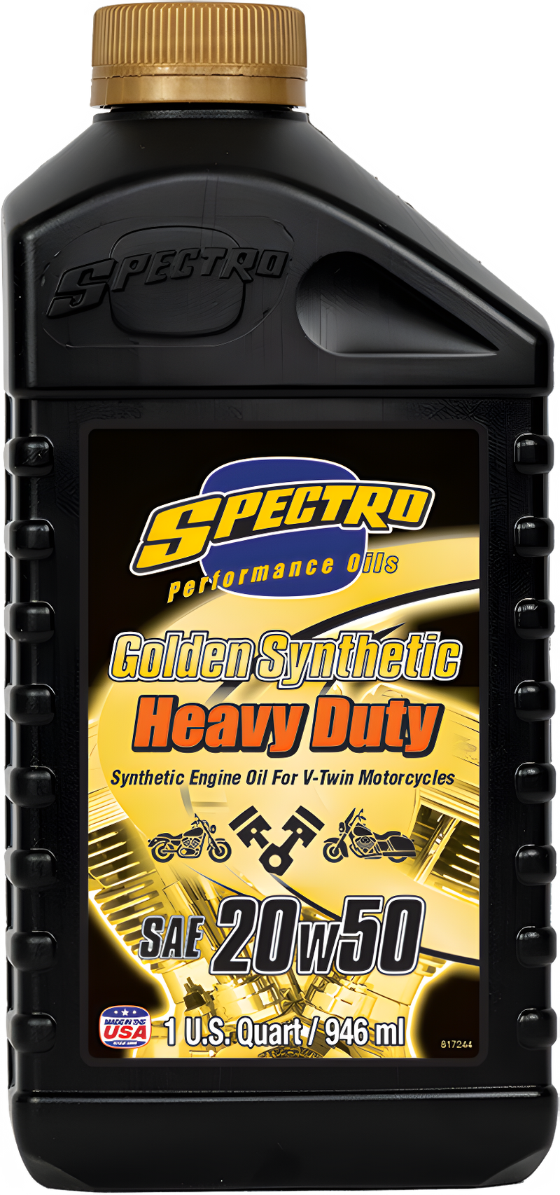 Spectro Heavy Duty Full Synthetic Oil - SYN OIL 20w50 1qt