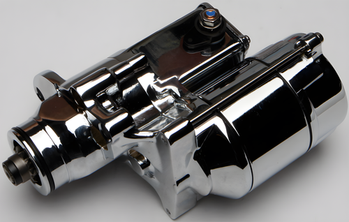 All Balls High Torque Starter - 1.4kw Chrome 6spd Trans — Harley-Davidson Dyna Street Bob, Softail Heritage Classic, Softail Fat Boy (2006-2017)