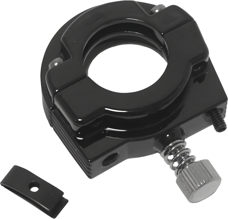 Harddrive Throttle Clamp - Single Cable Screw IN Gloss Black