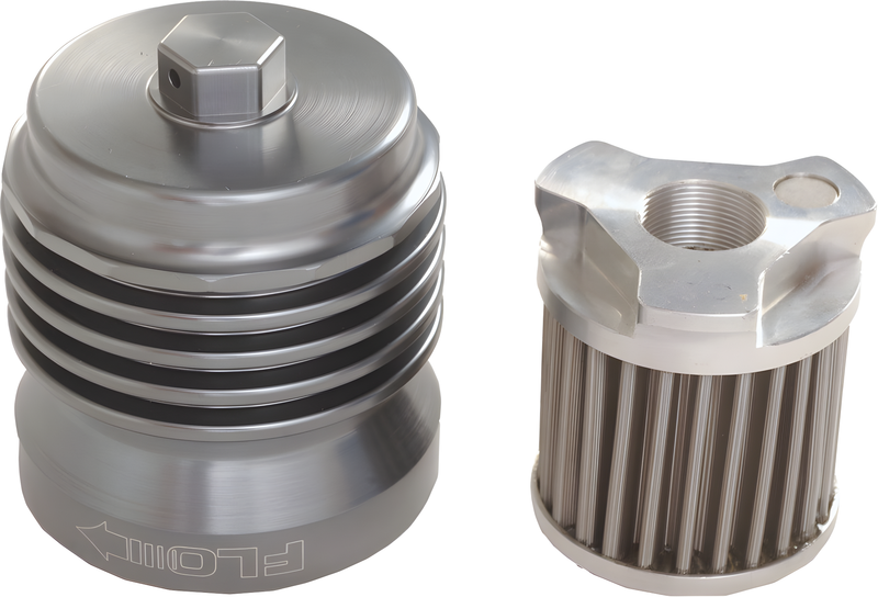 Pcracing Flo Stainless Steel Oil Filter - Reusable Steel OIL Filter HD — Harley-Davidson (1982-2019)