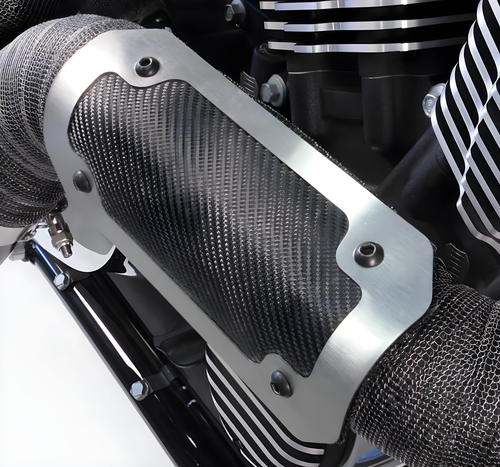 DEI Gen III Onyx Heatshield - 3 Onyx Heat Shield Brushed/Black 4