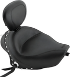 Mustang Motorcycle Solo with Driver Backrest Original — 2004-2021 Harley-Davidson Touring