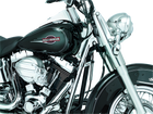 Kuryakyn Downtube Covers B — 2000-2006 Harley-Davidson Softail Chrome