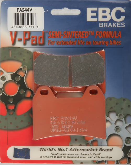 EBC Semi-Sintered Brake Pads - V-Series