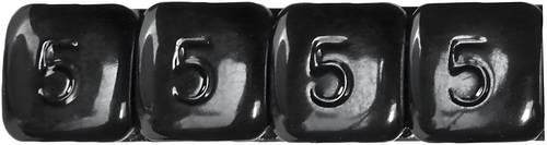 K&L Stick-On Wheel Weights - 5 Gram Black 360 Piece/BOX