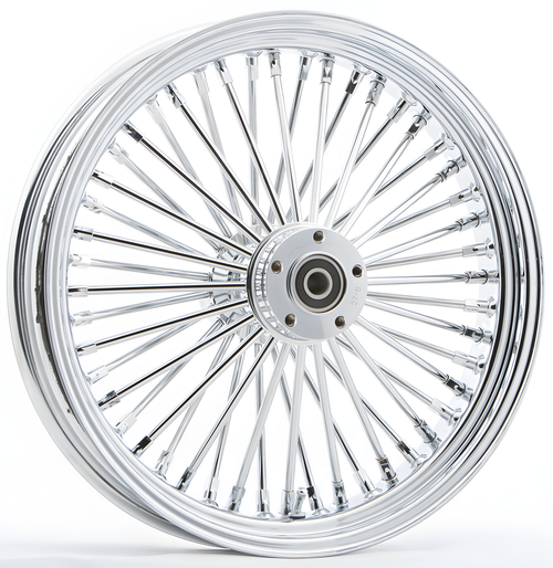Harddrive Front Spoke Wheels - 48-SPK DD Chrome 16x3.5 WG-HUB 3/4