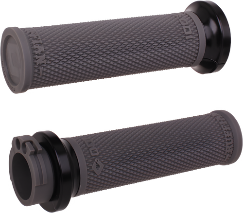 ODI Rufian Lock on Grips-Vtwin - Grips Cable 1