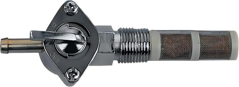 Harddrive Petcock - W/ 3/8 NPT Straight Down — Harley-Davidson Softail Heritage Classic, Electra Glide Classic, Electra Glide (1975-2026)