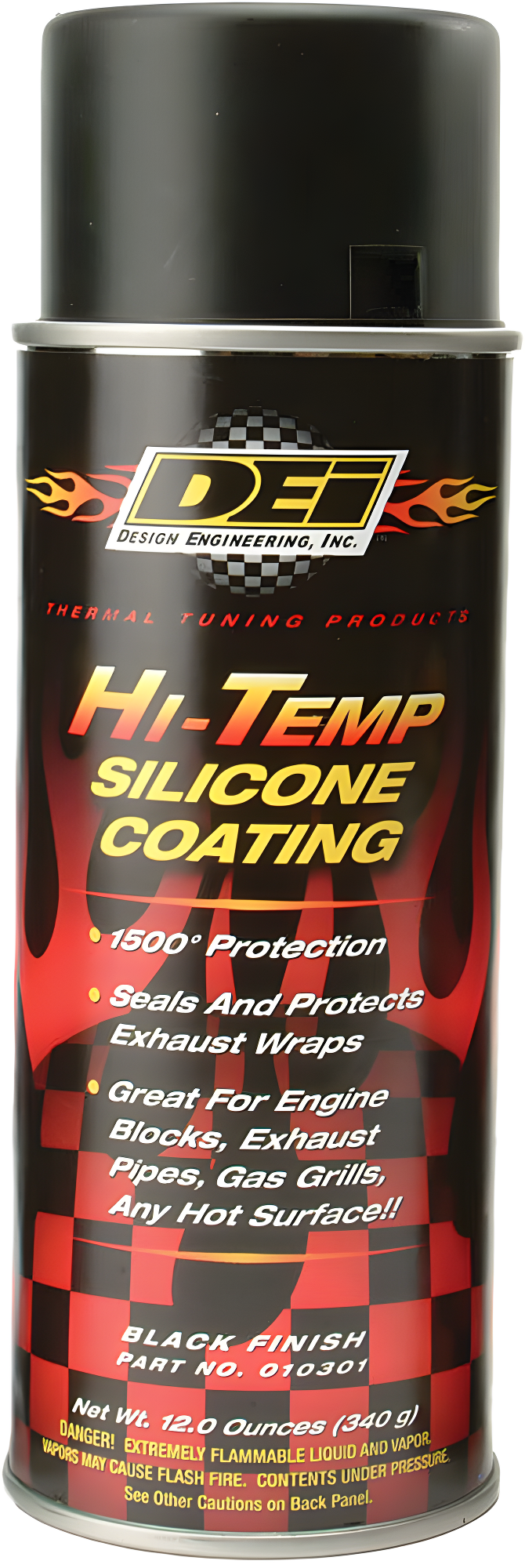 DEI HT Silicone Coating - Black 12 OZ