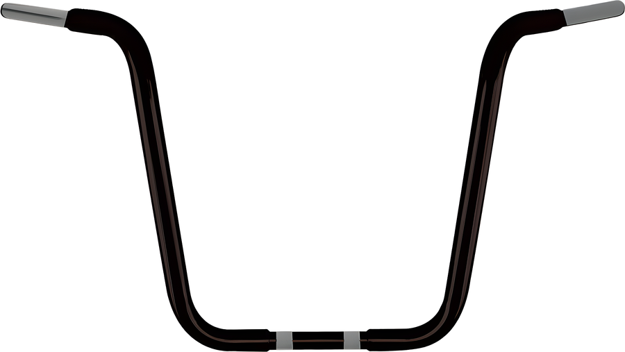 Wild 1 Ape Hanger Satin Black 37-Inch - Harley & Indian V-Twin