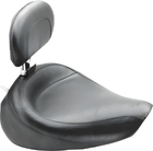 Mustang Motorcycle Solo with Driver Backrest Original — 1991-2005 Harley-Davidson Touring