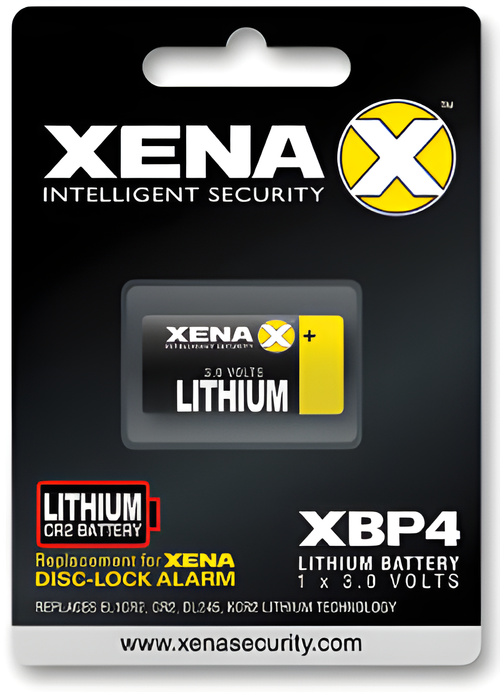 XENA XBP4 Battery Pack - Cr2 Lithium Battery Pack