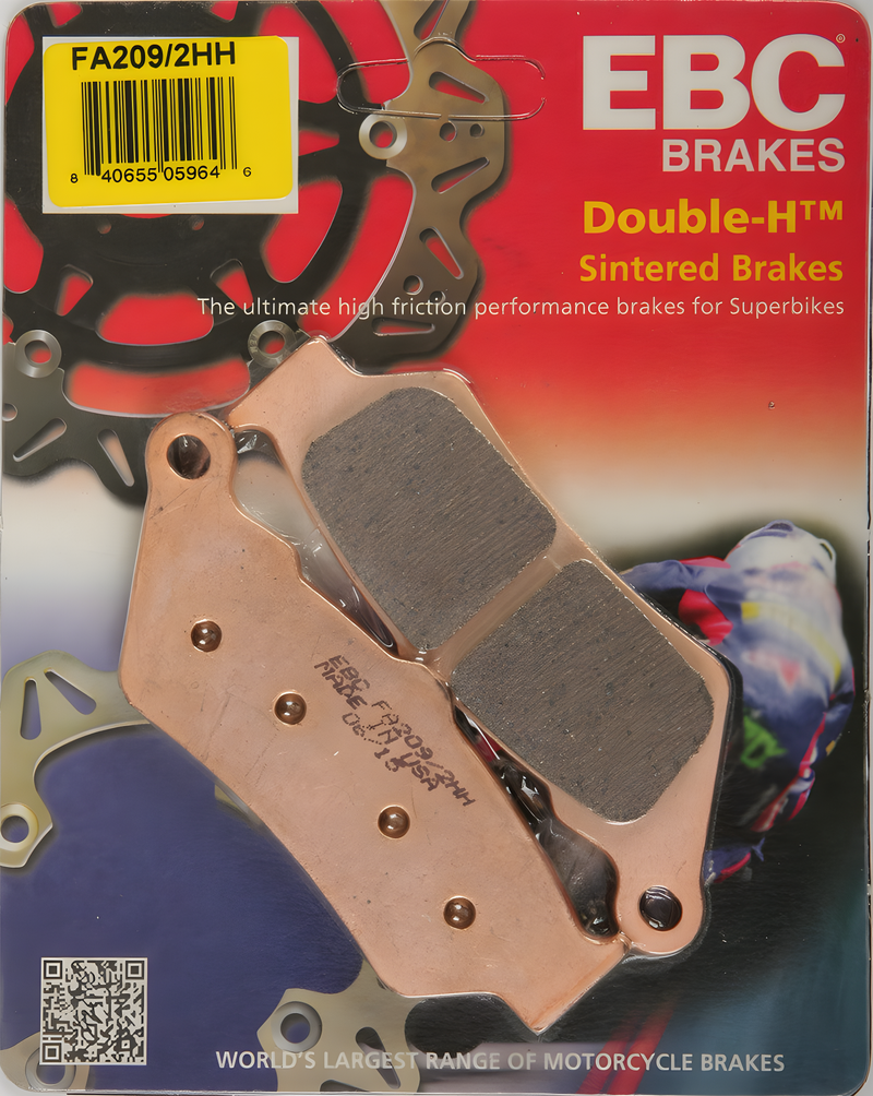 EBC Standard Brake Pads — Harley-Davidson & Indian Motorcycle 500 Street, 750 Street, Scout (2016-2019)