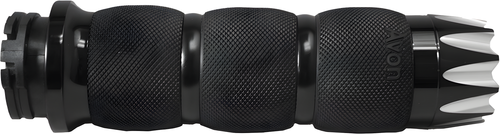 Avon Air Cushioned Grips - Cushion Grips Excaliber Black — Harley-Davidson Road King, Electra Glide Ultra Classic, Street Glide (2008-2019)