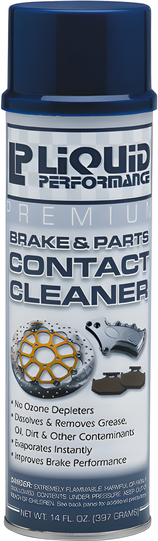 Liquid Performance Brake & Parts Contact Cleaner - 14oz