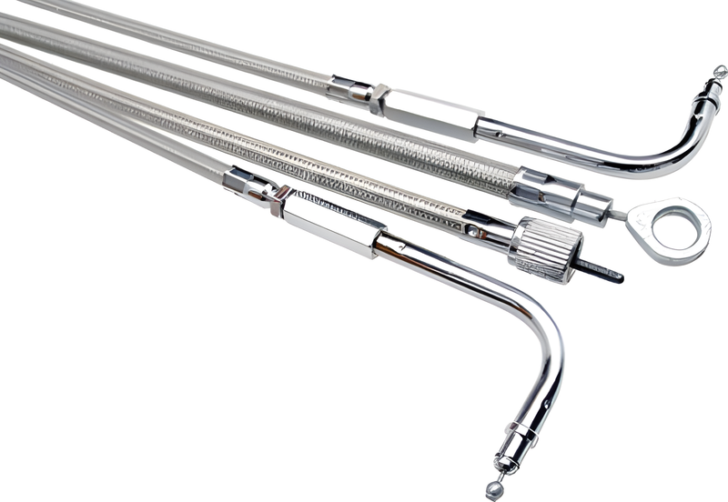 Motion Pro Armor Coat Throttle Cable — Harley-Davidson Softail Heritage Classic, Softail Fat Boy, Dyna Wide Glide (1996-2016)