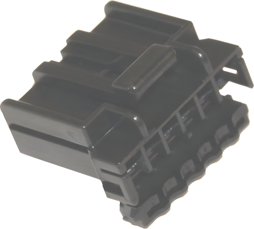 NAMZ Custom Cycle Amp Multilock Wire Plug Housing - 6-Wire Plug Housing Multilo…