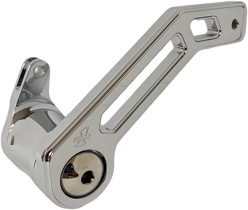 Pro One T-Rex Shorty Brake Arm - Chrome `2008-2013 Touring — Harley-Davidson Road King, Road King Classic, Electra Glide Classic (2008-2013)
