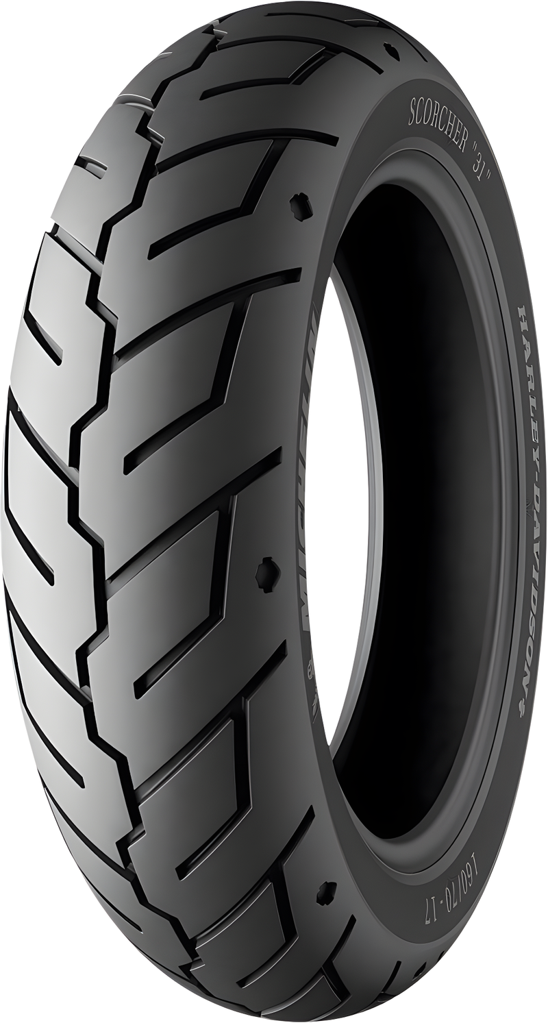 Michelin Scorcher 31 Tire - Rear 150/80b16 77h Bltd Bias Reinf — Harley-Davidson (1955-2026)