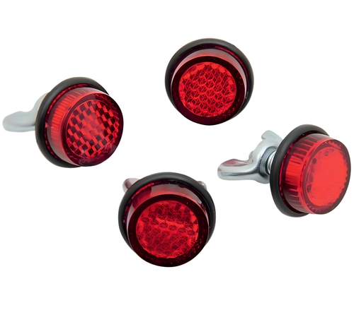 Chris Products Mini-Reflectors - RED 4/PK