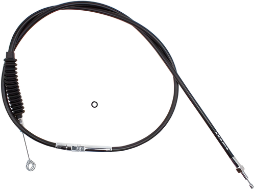 Motion Pro Black Vinyl Clutch Cable - LW Cable — Harley-Davidson Dyna Low Rider, Dyna Wide Glide, Dyna Super Glide (1991-2006)