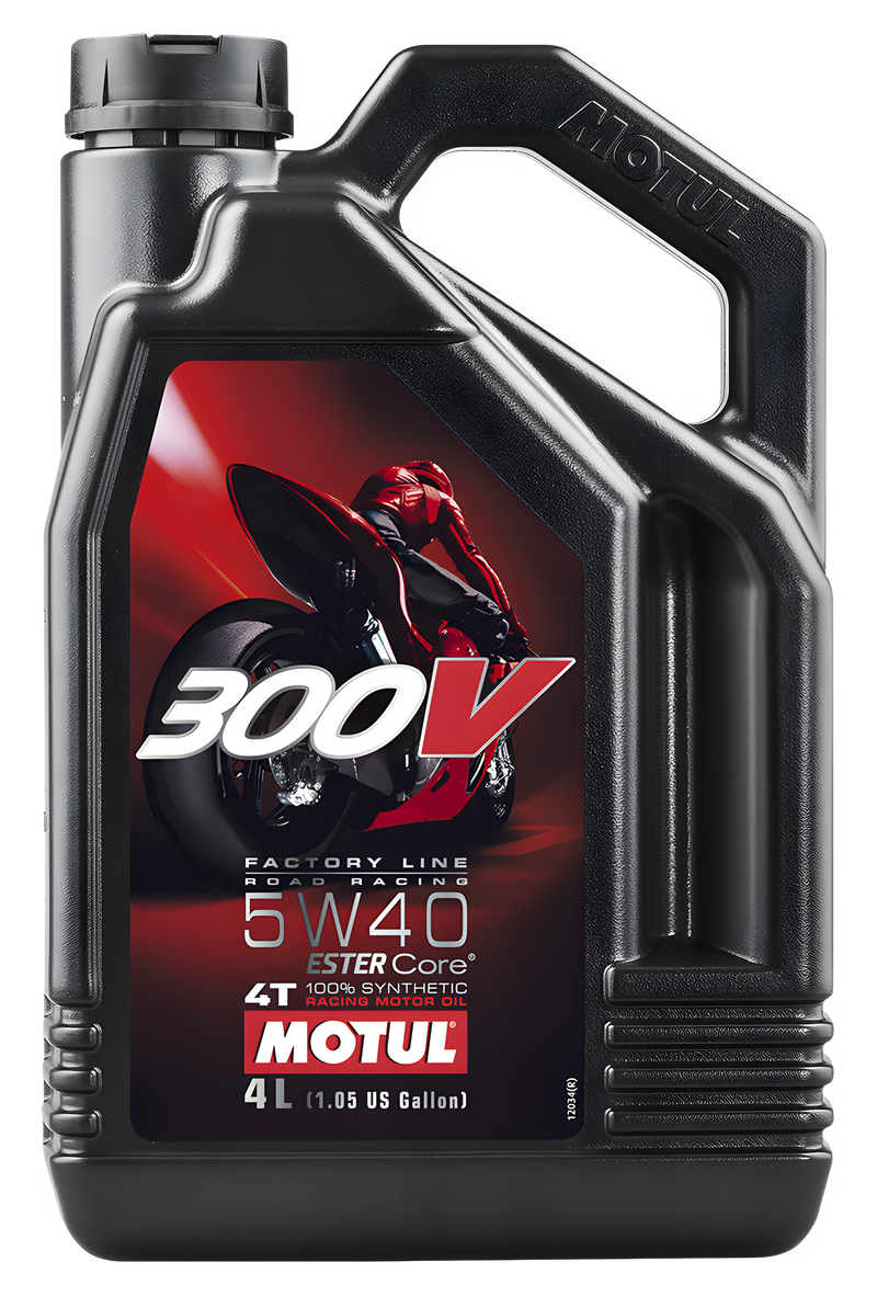 Motul 300V Road 4T Oil - Competition Synthetic OIL 4t 5w40 4-1l