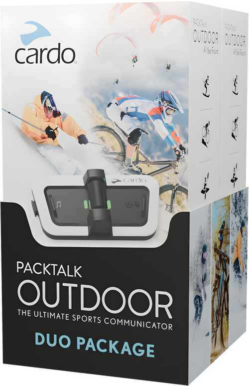Cardo PalkTalk Outdoor Single and Duo - White