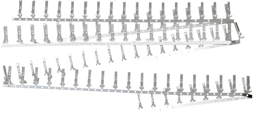 NAMZ Custom Cycle Amp Multilock Terminals - Plug Terminals Hd# 73191-96 100-PK